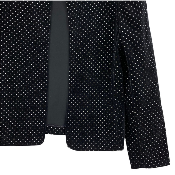 Vintage Open Front Blazer/ Jacket with Matching Bow Tie- Made in the USA - Picture 5 of 14